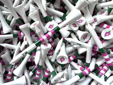 Golf Tees 3 1/4" New TRUESTRIKE Augusta Magnolia Lane TS Wood Golf Tees