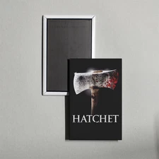 Hatchet Mini Movie Poster Fridge Locker Magnet