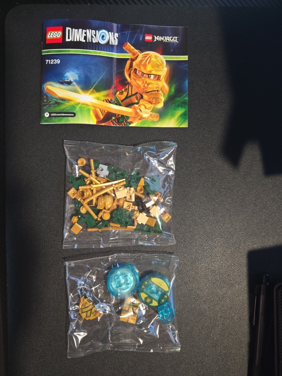 Lego Dimensions 71239 Ninjago Gold Lloyd Fun Pack BRAND NEW SEALED