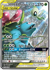 Celebi & Venusaur GX - SM167 Holo Promo Sun & Moon Promo Pokemon Near Mint on eBay