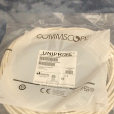 CommScope UNIPRISE White Cable Coil - White C...