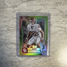 2025 Bowman University Chrome - Peyton Bowen #111 Lime Green Refractor /275 (RC)