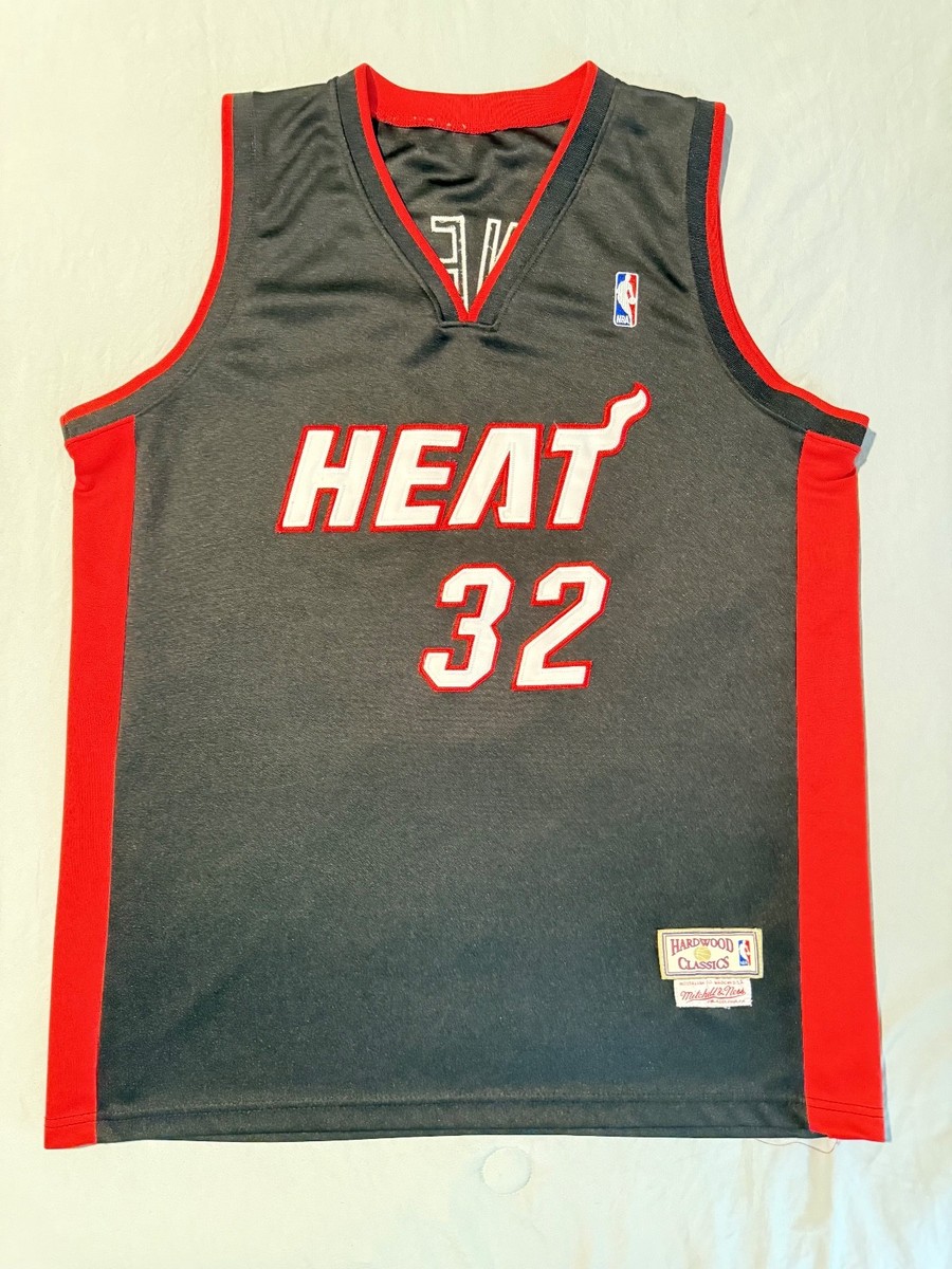 Mitchell and Ness Miami Heat Shaq O’Neal SHAQUILLE O'NEAL Mia Heat 2006 NBA FINALS Mitchell & Ness