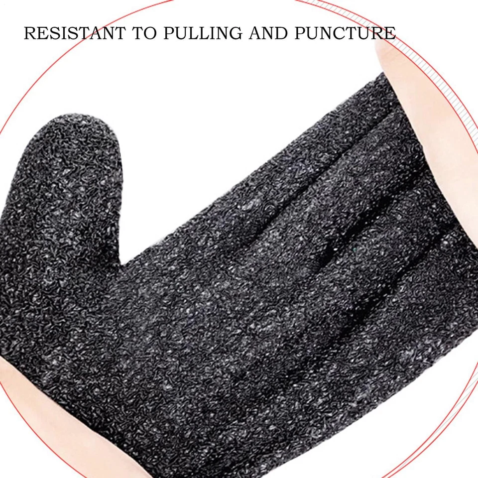 Guantes de Manejo de Peces Guantes Portátil Resistentes al Desgaste Mitón de Protección Foto 4 de 4