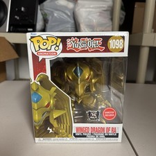 DELUXE Funko Pop The Winged Dragon of Ra - Yugioh Egyptian God - GameStop Excl.