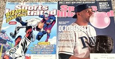 Sports Illustrated Baseball Tampa Bay Rays collection May 2008 & Oct 2010