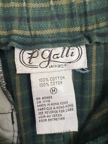 Gonna vintage P'Galli media piccola plissettata country cottage quadri a matita anni 80 M S - Foto 5 di 12
