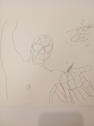 Marvel Dongwoo Animation Co. Cartoon Production Drawings Spiderman Wolverine - 第 11/17 張圖片