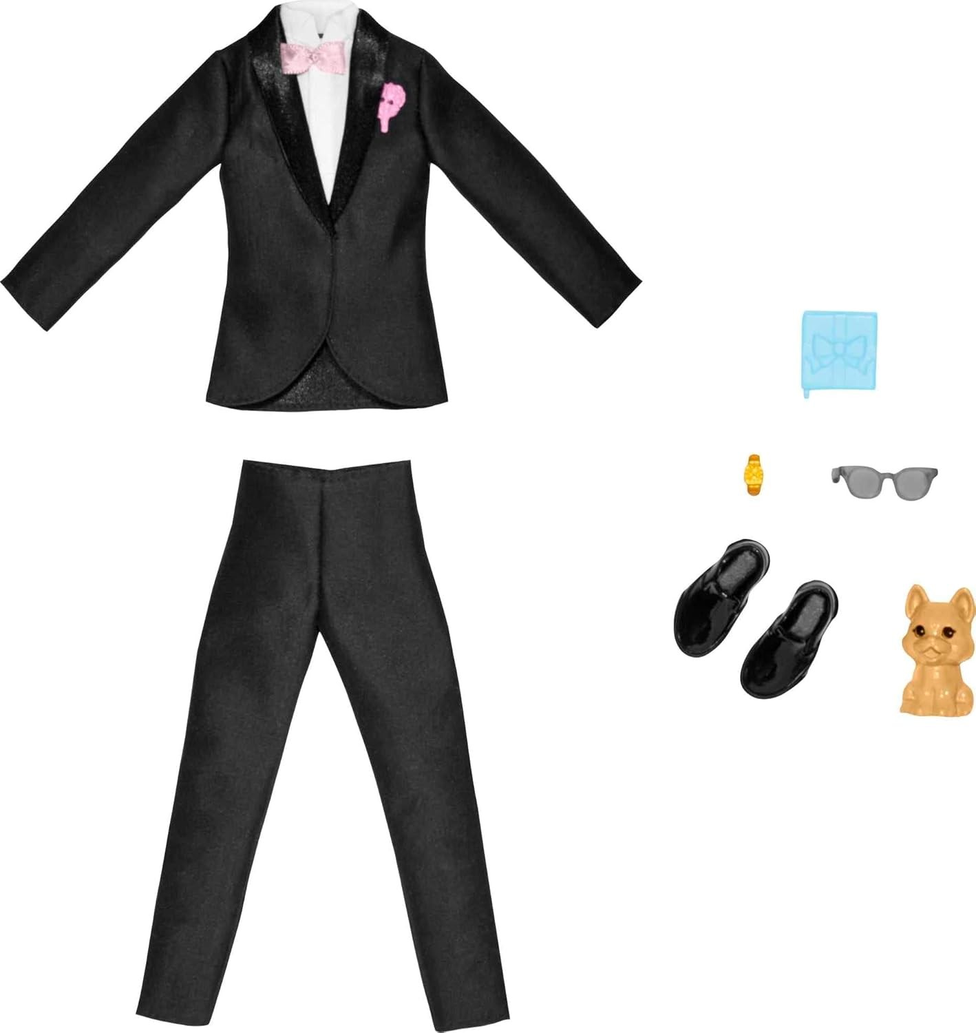 Barbie Ken Fashion Pack, Bridal Set with Groom Outfit for Multicolor