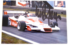 Clay Regazzoni AUTOGRAFATO Shadow DN8, DN9 dalla stagione 1978 di Formula Uno