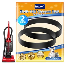 KEEPOW Powermax Pet Vacuum Belt for Dirt Devil Style 5 Upright Vacuum (2 Pack)