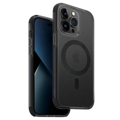 Case UNIQ Combat Apple iPhone 14 Pro Max Magclick Charging schwarz/beton charcoa