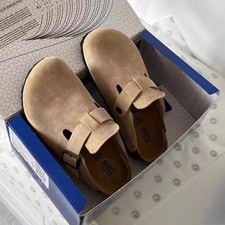 NEW Birkenstock Boston Synthetic Suede Casual Sandals EU Shoe Size Unisex