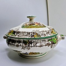 Copeland Spode “ Byron  “8.5in  round Covered Veg Dish 