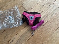 Pet Cat Harness Vest Walking Lead Leash for Cat Puppy Collar Adjustable UK