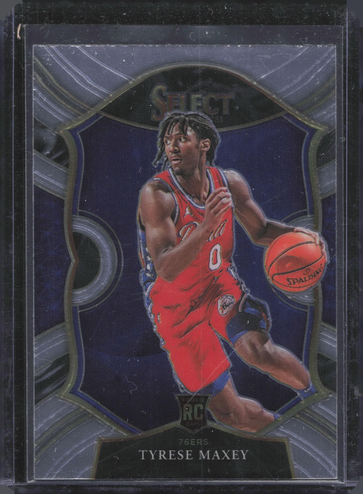2020-21 Panini Select #81 Tyrese Maxey