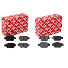 FEBI BREMSBELÄGE VORNE+HINTEN passend für Fiat Bravo 2 198x Stilo 192x