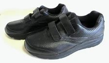 MEN'S BROOKS ADDICTION ATHLETIC SHOES BLACK SIZE 11 EE HOOK & LOOP