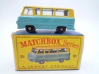 VINTAGE MATCHBOX LESNEY No.70a FORD THAMES ESTATE CAR IN ORIGINAL BOX 1959 BPW