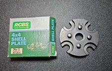 RCBS 4 X 4 Shell Plate No 1 4x4 #1 Reloading Press