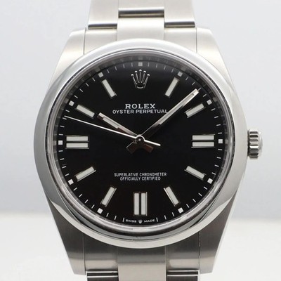 2020s Mint Rolex 124300 OP 41 with additional Lavender Custom Dial