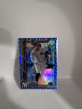 2025 Topps Holiday Aaron Judge Blue #H161 Holiday Lights Parallel