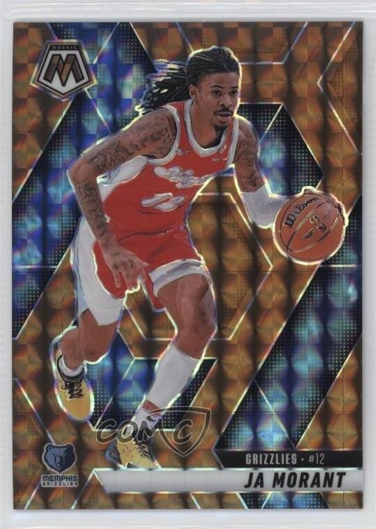 2024-25 Panini Mosaic Bronze Mosaic Prizm 34/75 Ja Morant #195 7y2