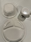 Peter Rabbit & Friends 3-Pc Child's Melamine Dish Set (Bowl, Divided Plate, Mug) — photo 2