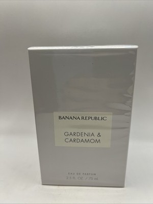 BANANA REPUBLIC ~ GARDENIA & CARDAMOM EAU DE PARFUM SPRAY ~ 2.5 OZ Sealed