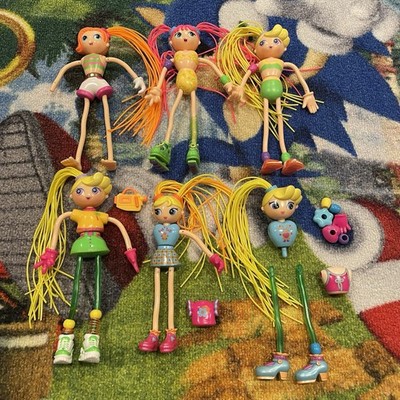 Betty Spaghetty Doll Figure & Accessory Lot Ohio Arts 1997 Used Rare