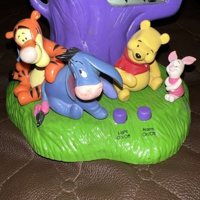 Disney Winnie the Pooh Night Light Alarm Clock Projector Needs New