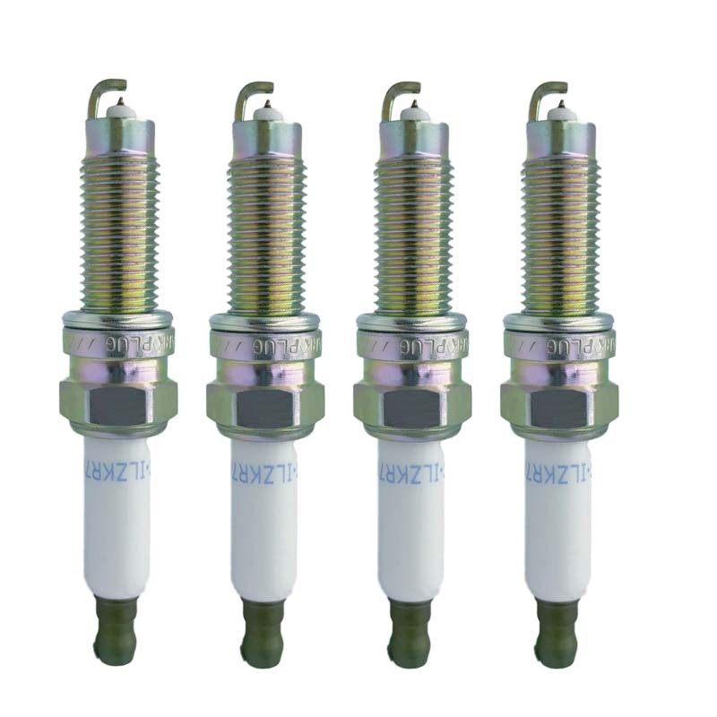 4Pcs Spark Plugs Fits for AUDI Q5 A4 VW Jetta GTi 1.8T 06H905611 0242245576