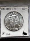 1942-P Walking Liberty Half Dollar Gem BU Choice 💎