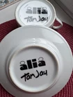 ALIA TAN JAY (ROYAL JORDANIAN) DINING CHINA cup and saucer excellent condition