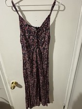 Wild Fable Floral Spaghetti Strap Dress M
