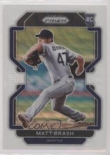 2022 Panini Prizm Tier II White Wave Prizm Matt Brash #111 0nr3