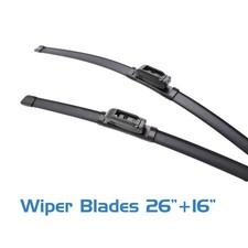 2,Wipers Blades 26" And 16" for  Honda CR-V 2012-2016 All-seasons Front