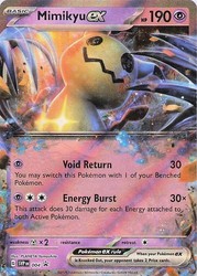 Mimikyu ex 004 Scarlet & Violet Black Star Promo Holo
