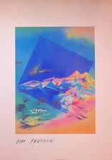 Presso i sassi di una fonte.