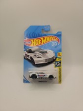 2018 Hot Wheels #27 HW Speed Graphics 1/10 CORVETTE C7.R White w/Gray OH5 Spokes