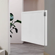 Entrance Partition Door Solid Wood Door 35.43*35.43in Single Door Partition Door
