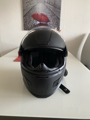 Integralhelm Halbcarbon