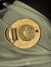 Indian Head Coin Buffalo Nickel Style Heritage Mint Brass Vintage Belt Buckle