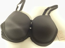 Auden Nursing Lightly Lined Full Coverage T-Shirt Black Bra 38D New