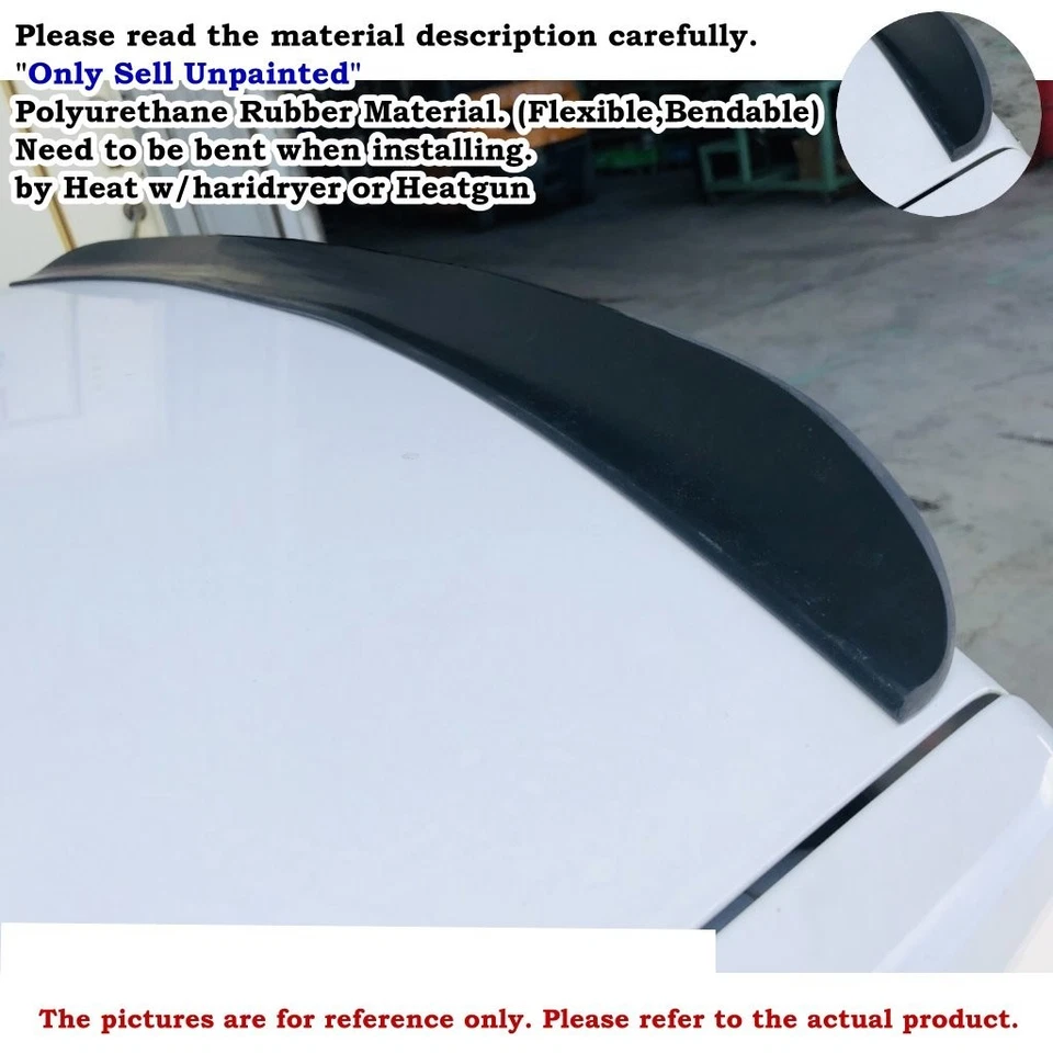 Alerón trasero tipo pico de pato ShSpd 284RF para sedán Acura RL 2009~2012 Foto 3 de 4