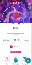 Shiny Dynamax Lugia PTCs  Read Description