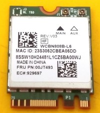 Laptop Wifi Module Wireless Card 00JT493 Lenovo Yoga 710-14ISK 80TY