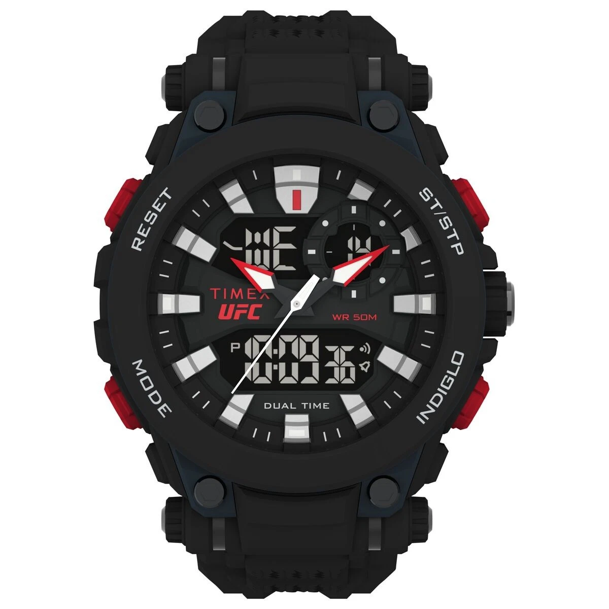 Reloj Timex Expedition Shock Xl Con Alarma Vibratoria De 50 | Meses sin