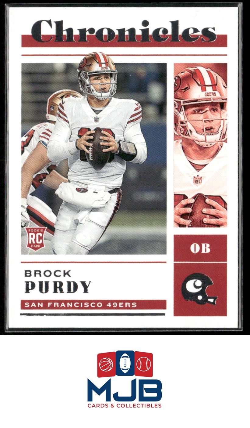 2022 Panini Chronicles Brock Purdy Rookie #41 San Francisco 49ers