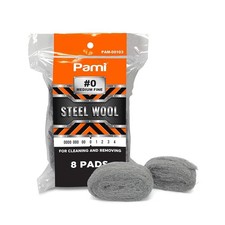 Fine Steel Wool Pads  Glass Polishing Rust Removal Cleaning Scrubbers  16  32ct